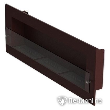 Биокамин ЭкоЛайф Window III Glass black burgundy Арома в Астане